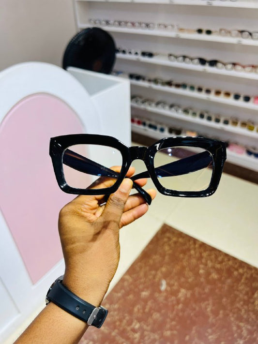 GLASSES 758 (CLEAR LENS,BLUE LIGHT BLOCKING GLASSES)