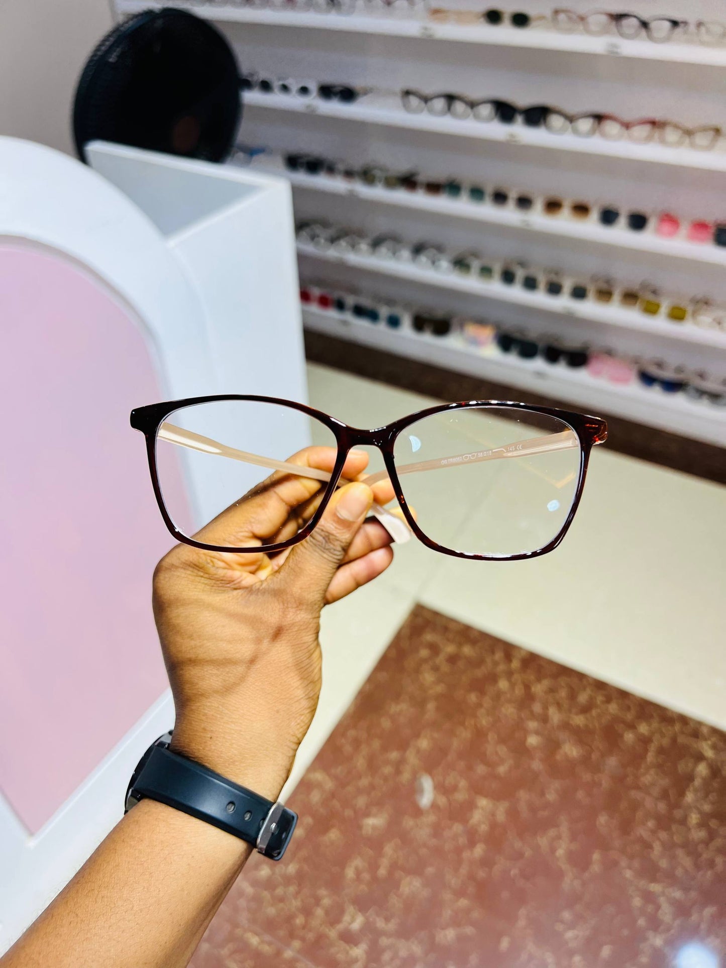 GLASSES 759 (CLEAR LENS,BLUE LIGHT BLOCKING GLASSES)