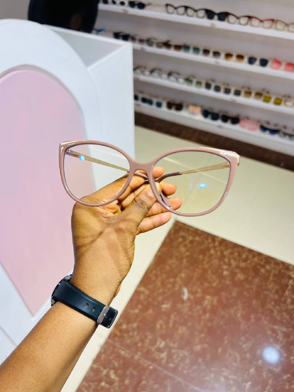 GLASSES 753 (CLEAR LENS,BLUE LIGHT BLOCKING GLASSES)