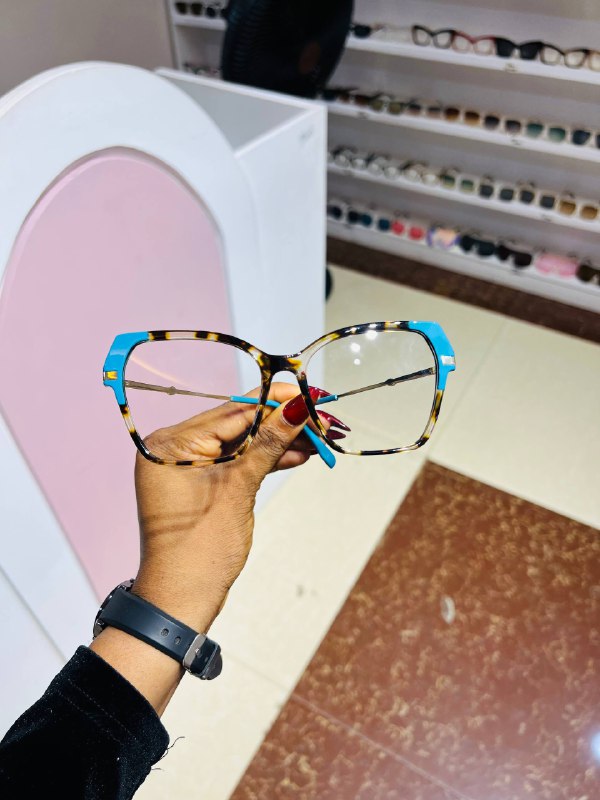 GLASSES 742 (CLEAR LENS,  BLUE LIGHT BLOCKING GLASSES)