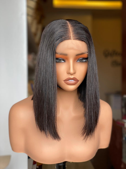 12 INCHES 2 BY 6 BONE STRAIGHT WIG(MBS/12/NC PREORDER)