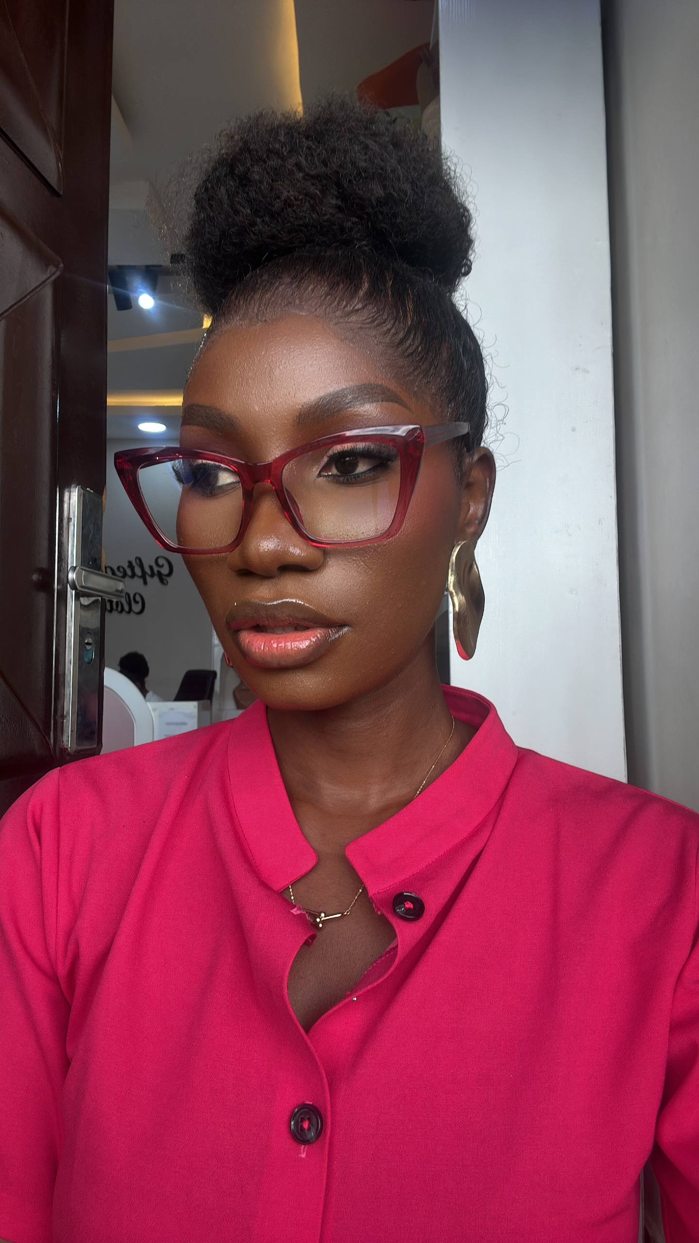 GLASSES 724  (CLEAR LENS  PRESCRIPTION FRAMES, BLUE LIGHT BLOCKING GLASSES)