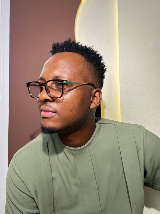GLASS 663(CLEAR LENS, PRESCRIPTION FRAMES,BLUE CUT PHOTOCHROMIC GLASSES)