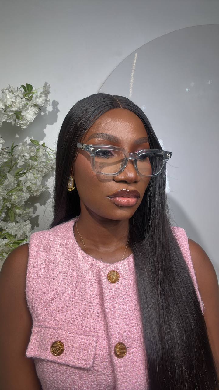 GLASS 667(CLEAR LENS, PRESCRIPTION FRAMES,CHROME HEART GLASSES)