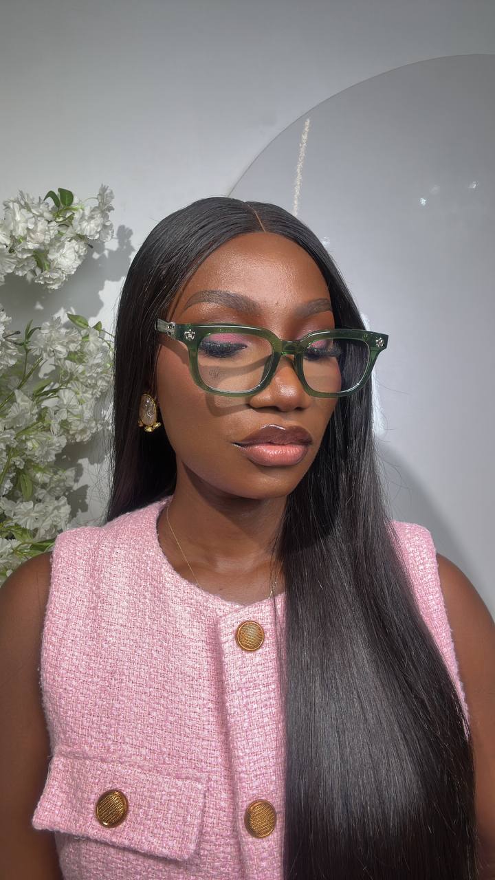 GLASS 667(CLEAR LENS, PRESCRIPTION FRAMES,CHROME HEART GLASSES)