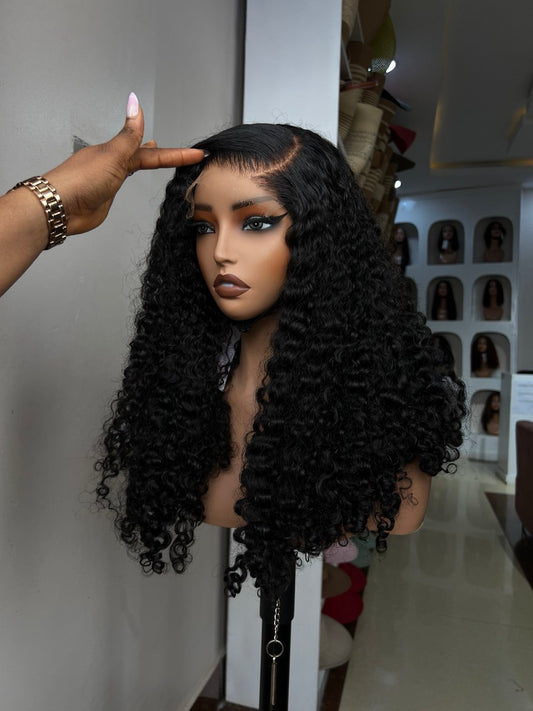 24 INCHES 5 BY 5 PIXIE CURL WIG HD LACE (AVAILABLE 006-HD)