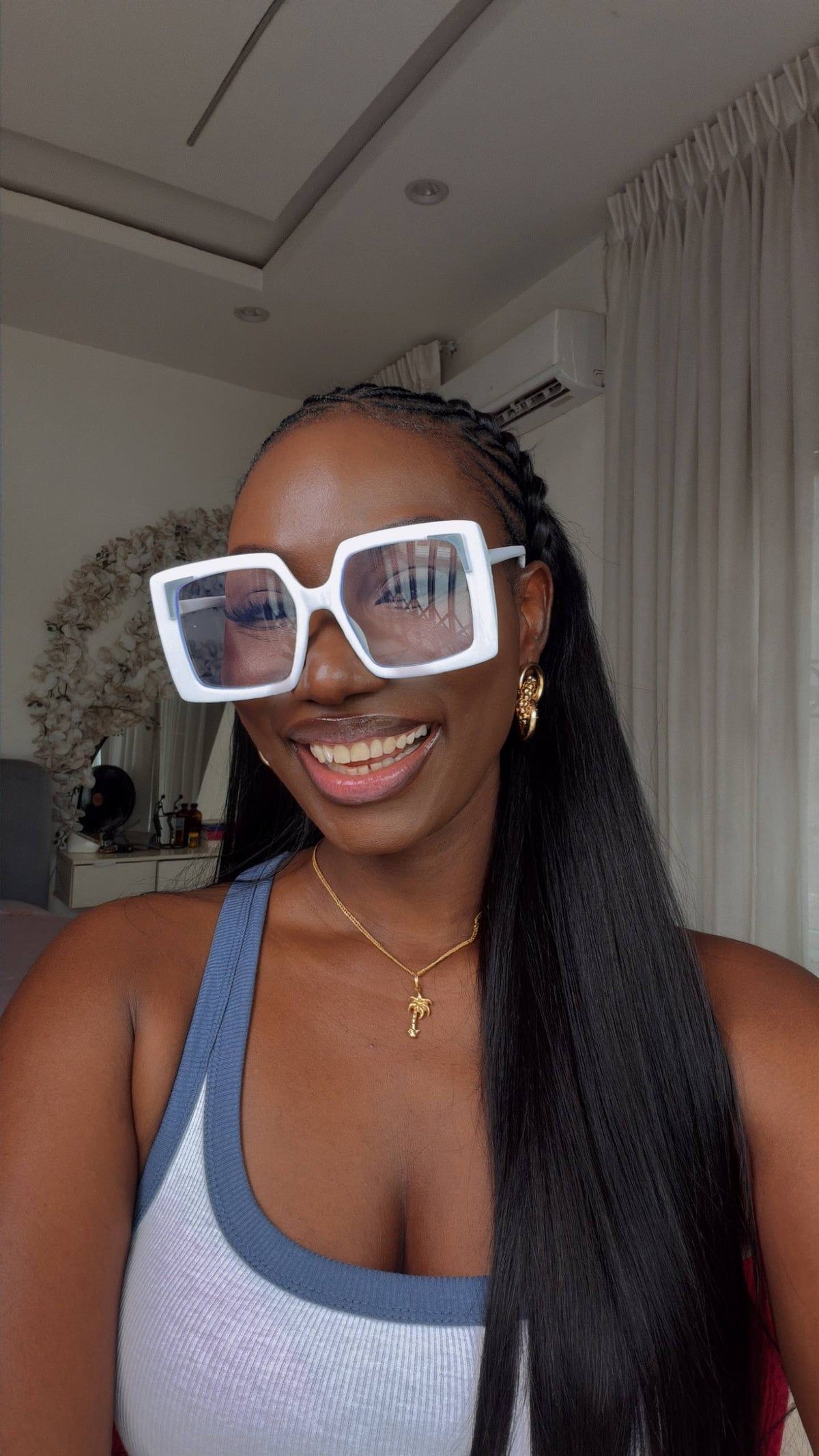 GLASSES 708 (CLEAR LENS )