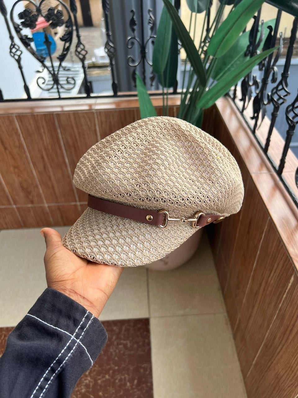 KNITTED CAPTAIN HAT