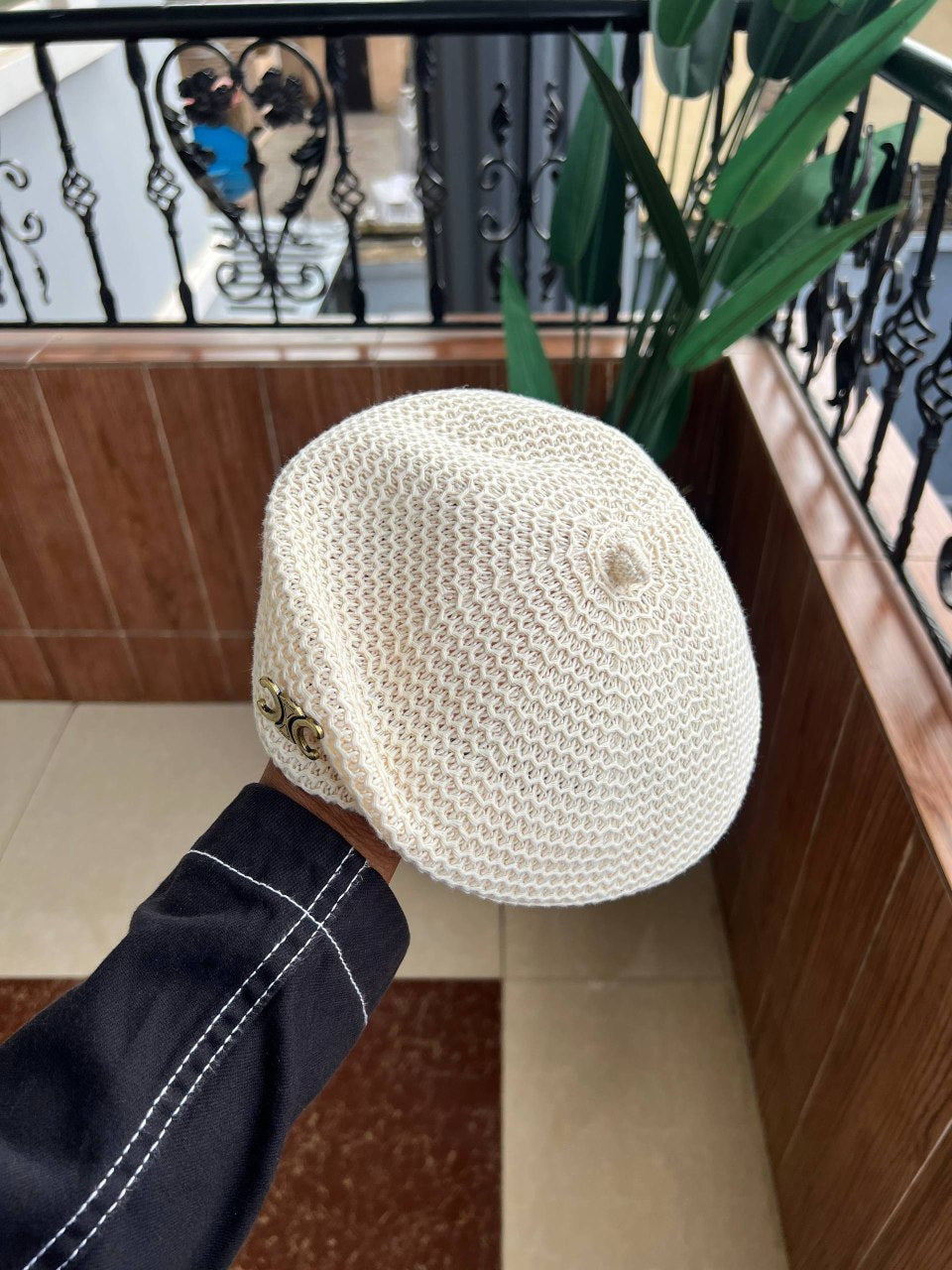 PLAIN KNITTED BERET