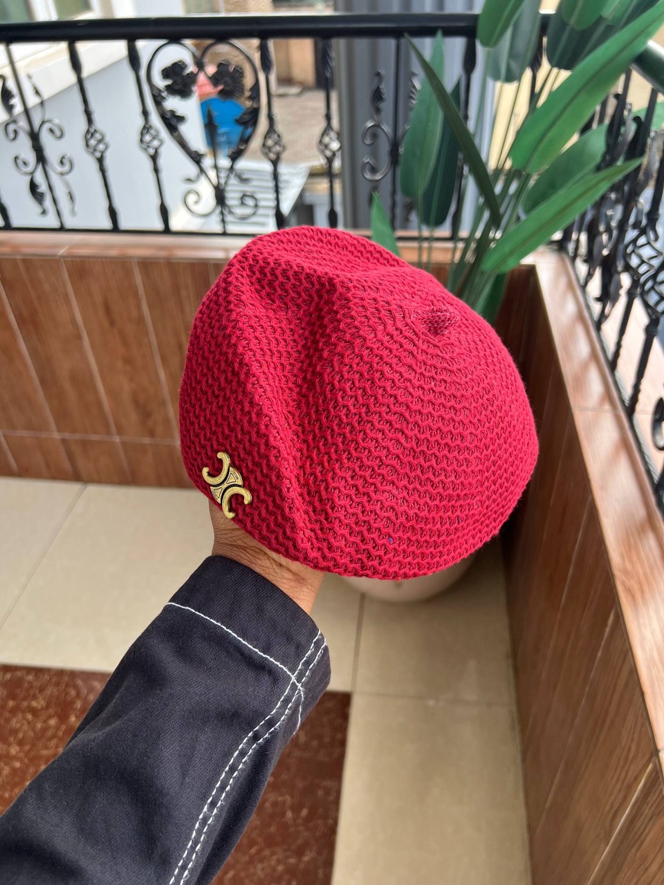 PLAIN KNITTED BERET