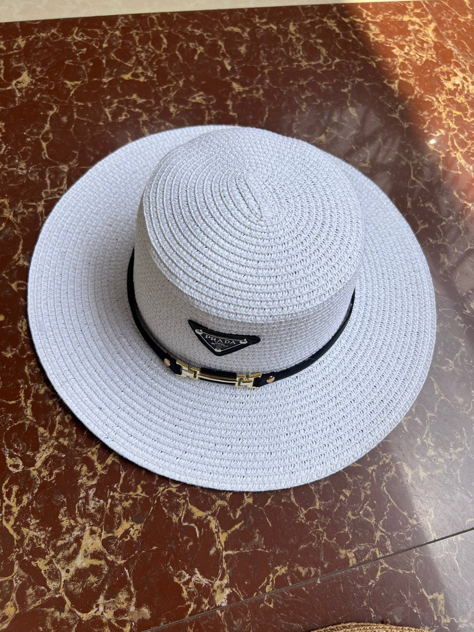 PRADA GUCCI FLOPPY STRAW HAT