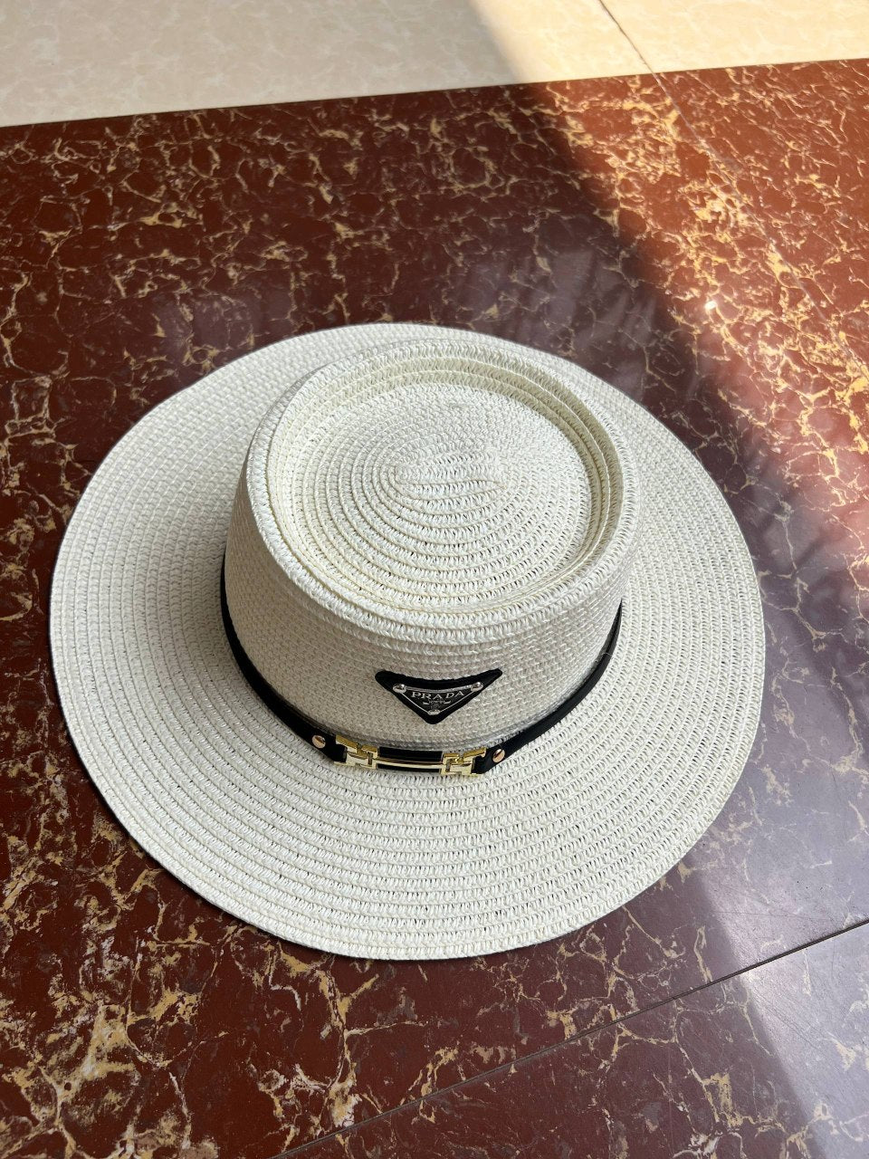 PRADA GUCCI FLOPPY STRAW HAT