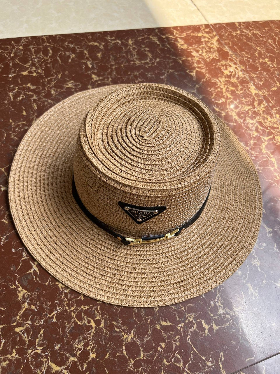 PRADA GUCCI FLOPPY STRAW HAT