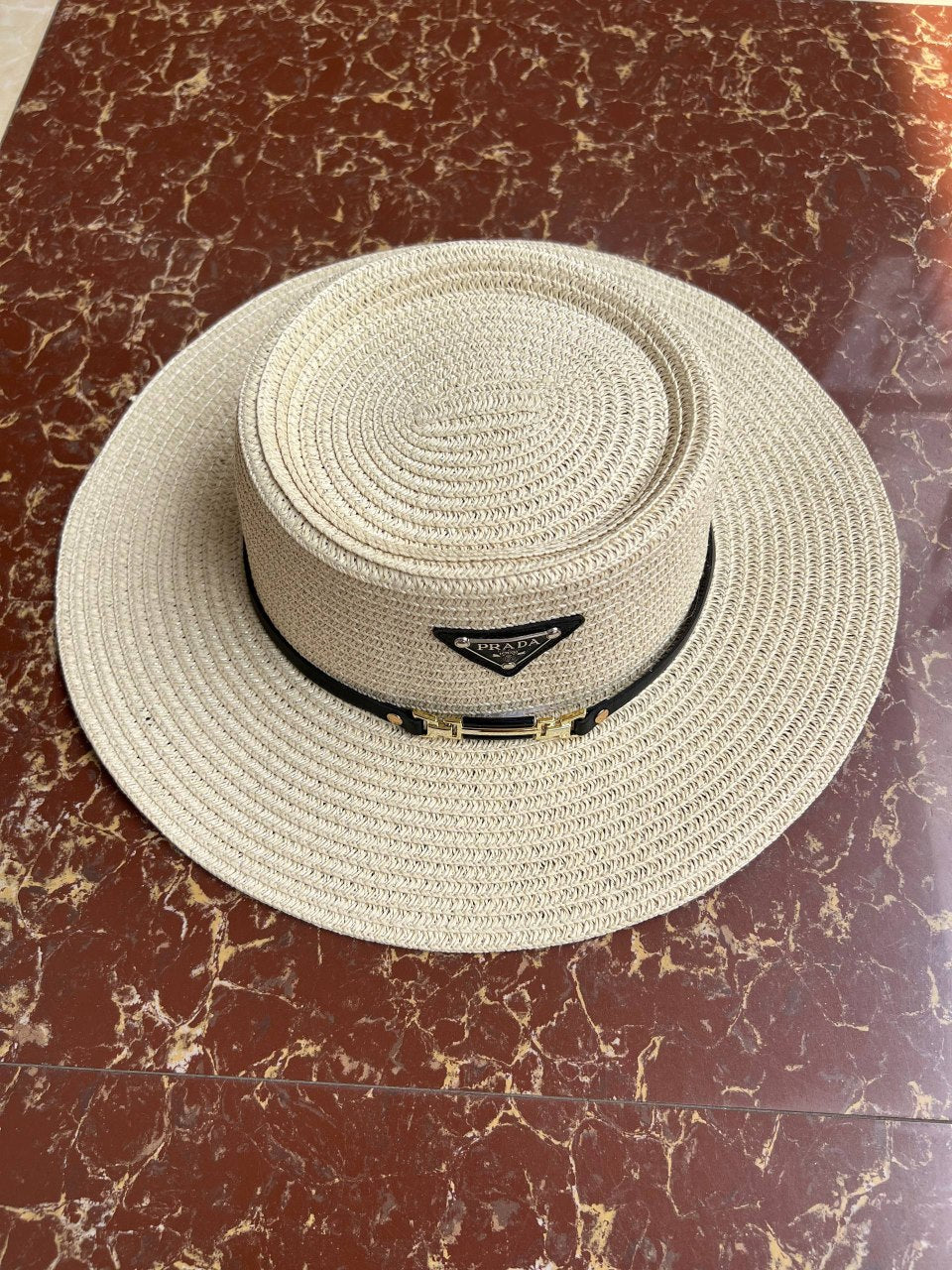PRADA GUCCI FLOPPY STRAW HAT