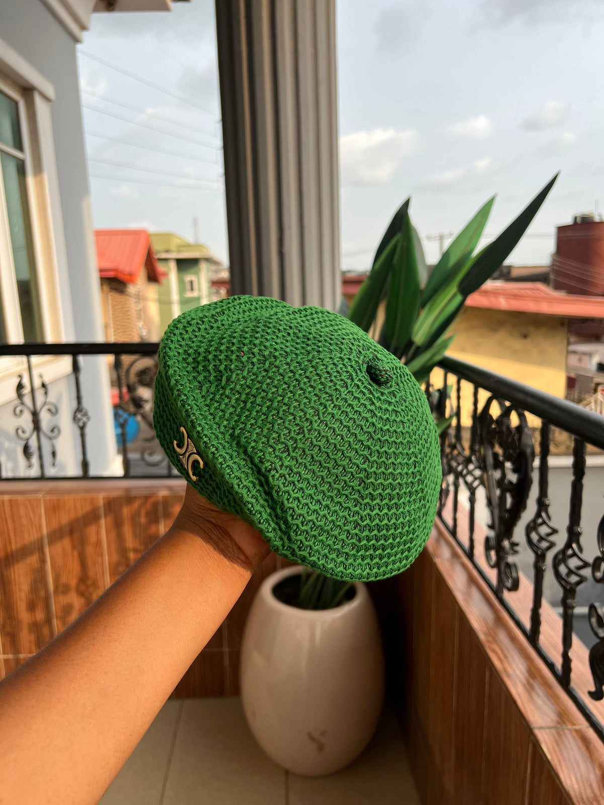 PLAIN KNITTED BERET