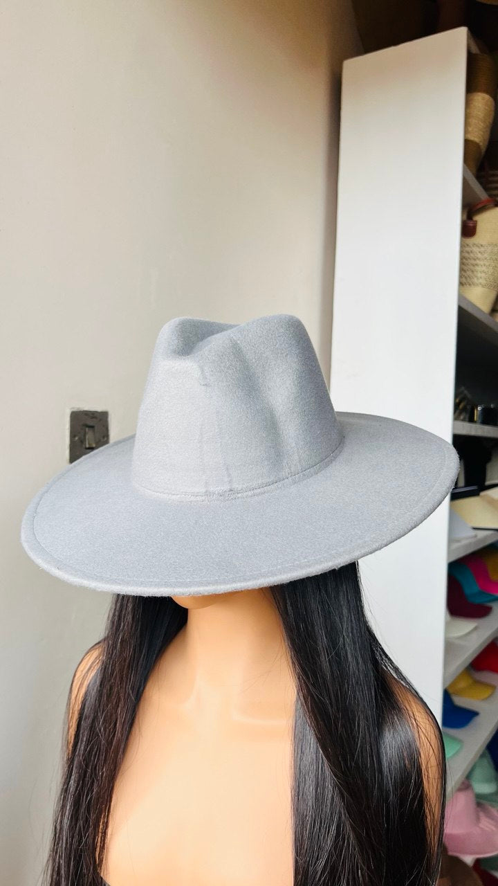 HIGH QUALITY WIDE FEDORA HAT