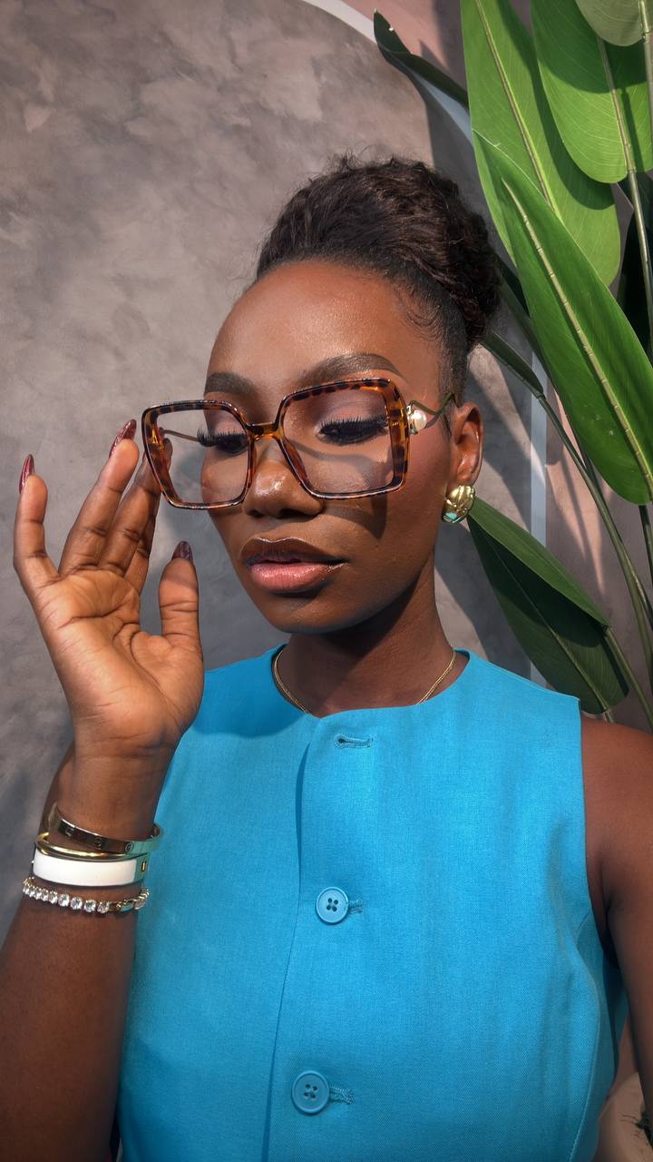 GLASSES  559(CLEAR LENS, BLUE LIGHT LIGHT BLOCKING GLASSES)