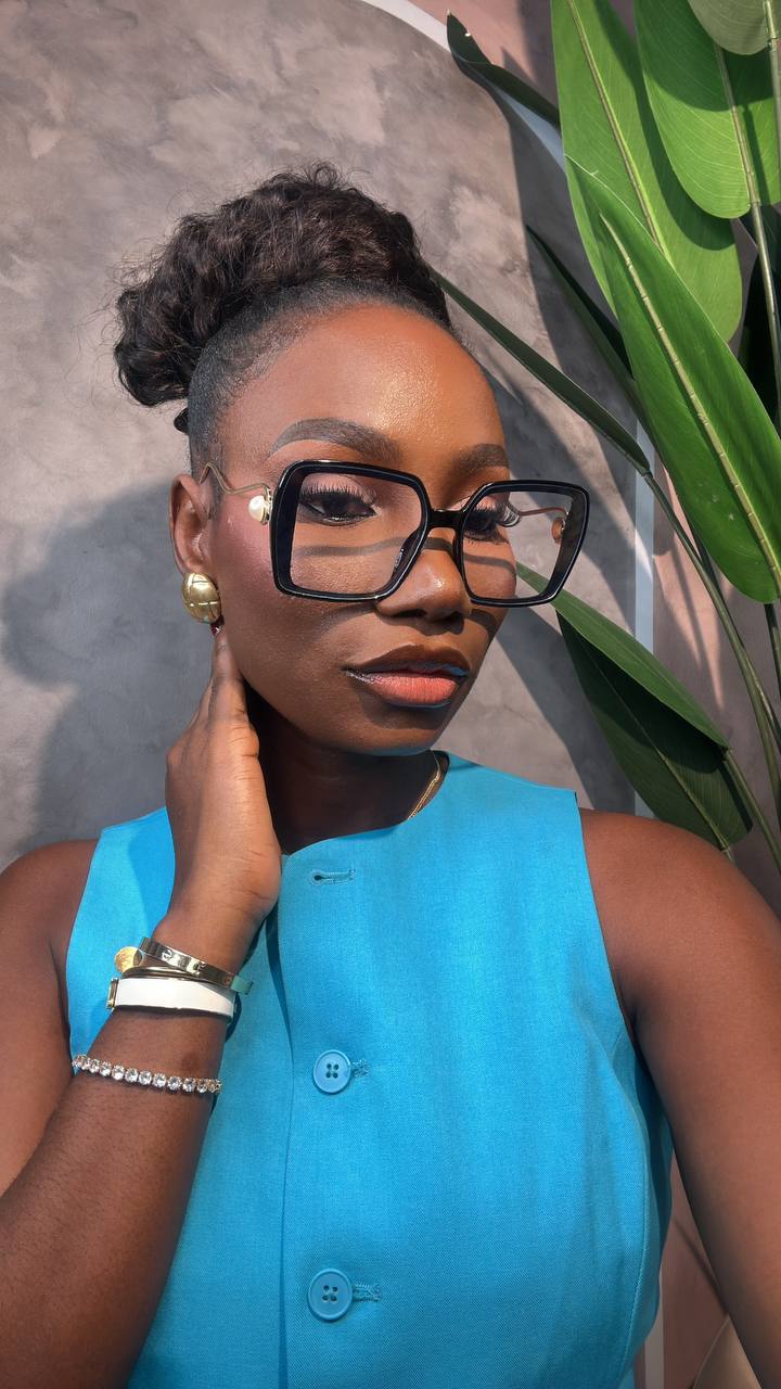 GLASSES  559(CLEAR LENS, BLUE LIGHT LIGHT BLOCKING GLASSES)