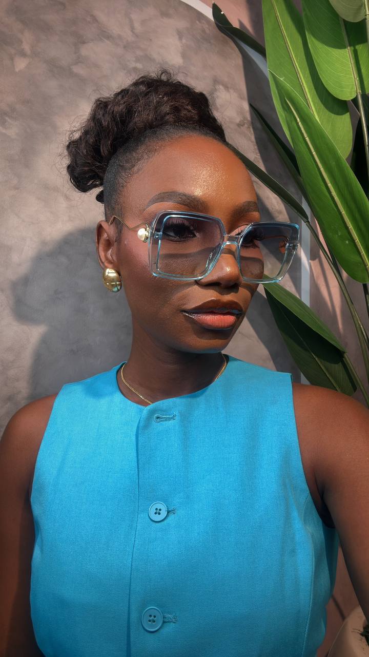 GLASSES  559(CLEAR LENS, BLUE LIGHT LIGHT BLOCKING GLASSES)