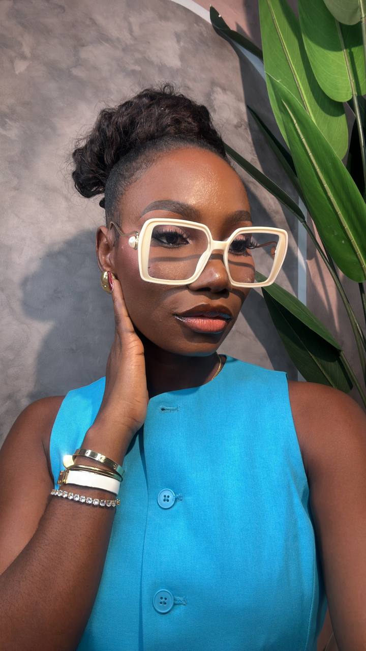 GLASSES  559(CLEAR LENS, BLUE LIGHT LIGHT BLOCKING GLASSES)