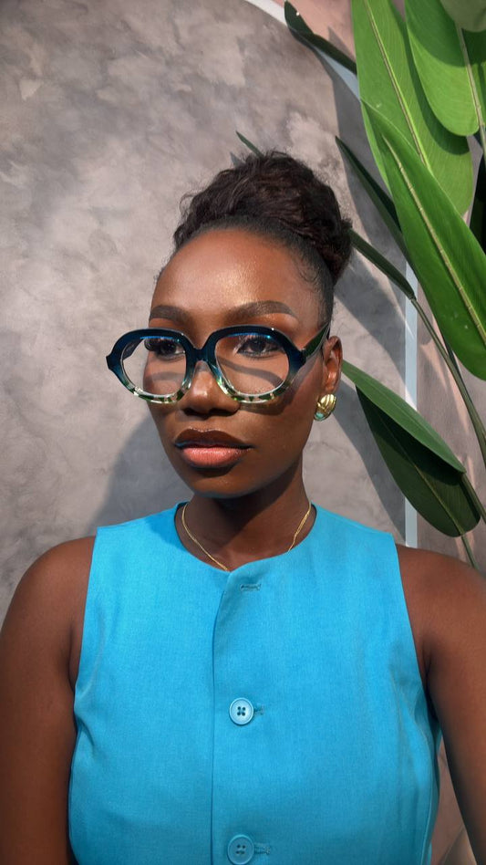 GLASSES 591(CLEAR LENS GLASSES)