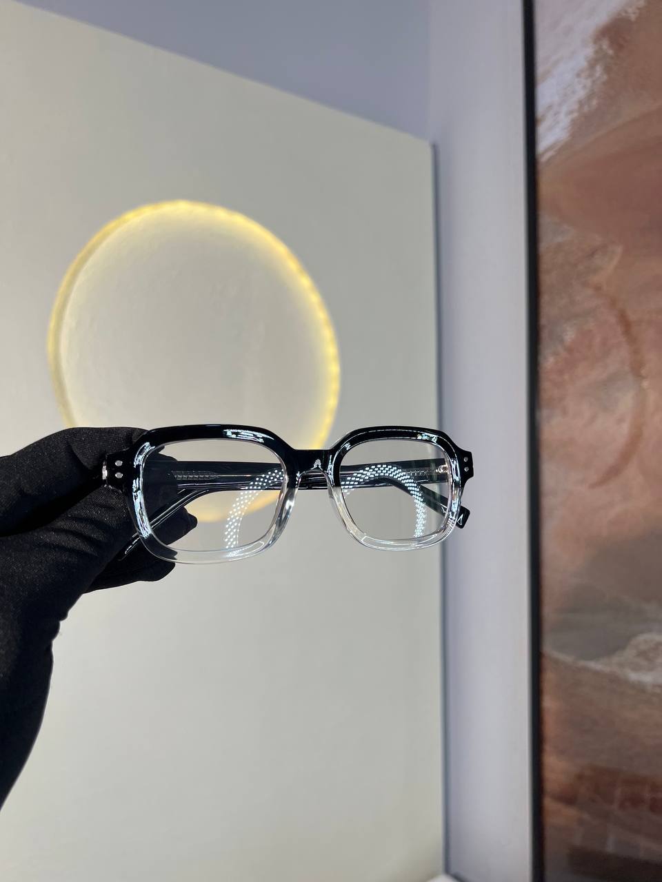 GLASS 654(CLEAR LENS, PRESCRIPTION FRAMES PHOTOCHROMIC GLASSES)