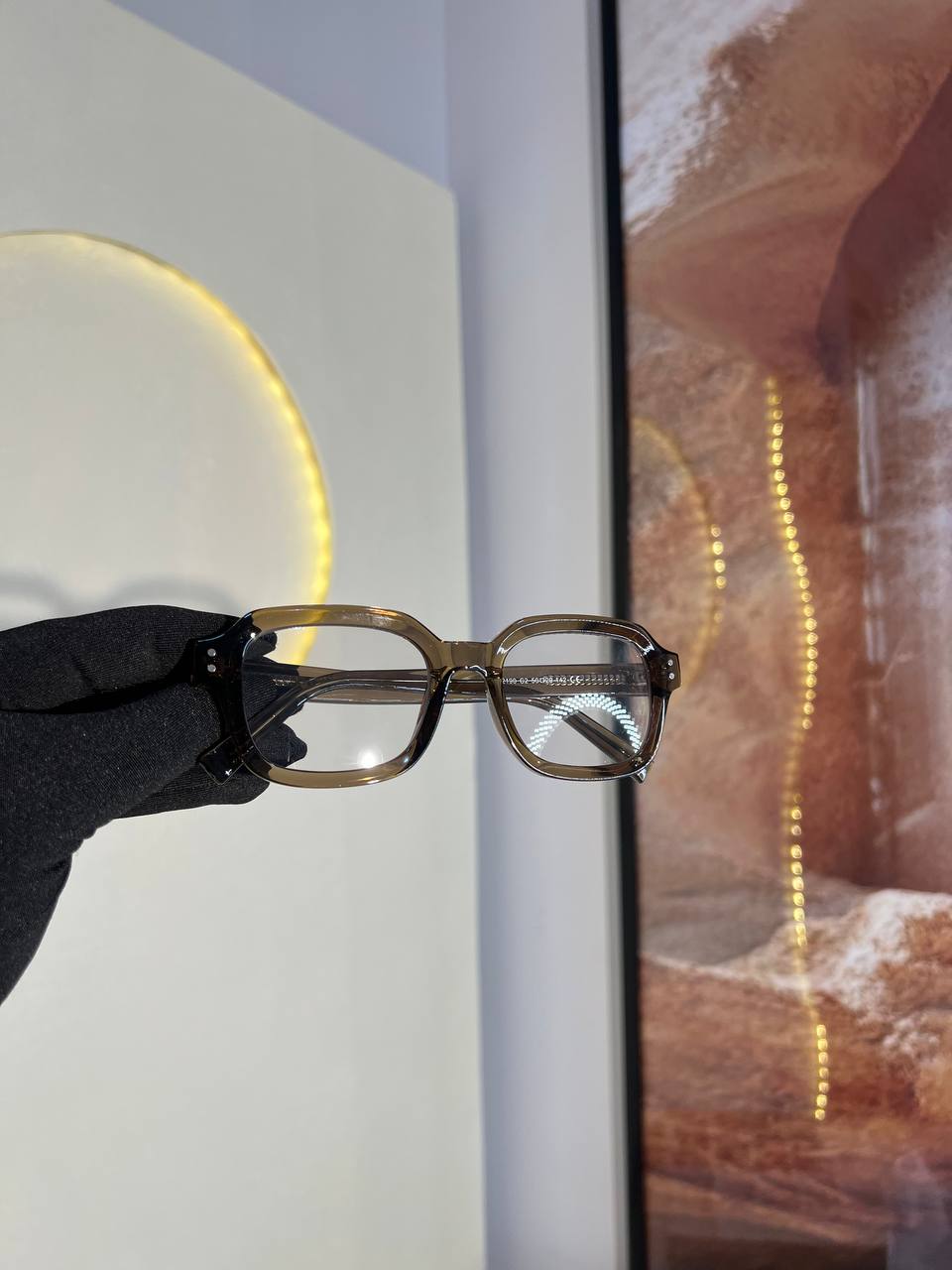 GLASS 654(CLEAR LENS, PRESCRIPTION FRAMES PHOTOCHROMIC GLASSES)