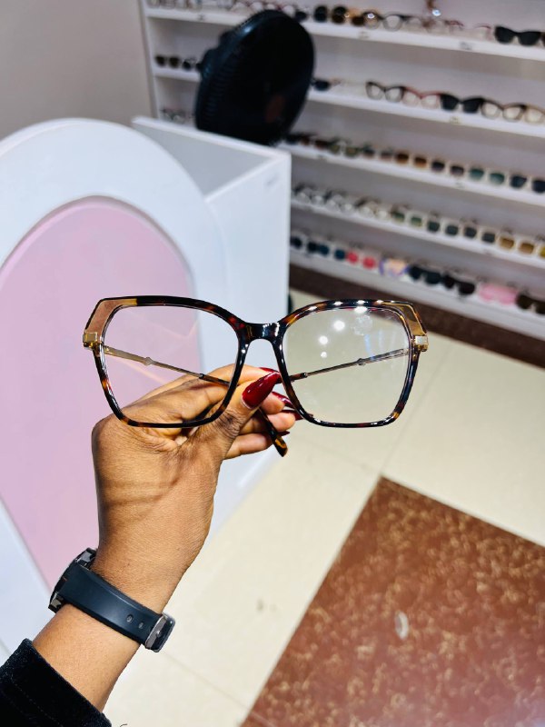 GLASSES 742 (CLEAR LENS,  BLUE LIGHT BLOCKING GLASSES)