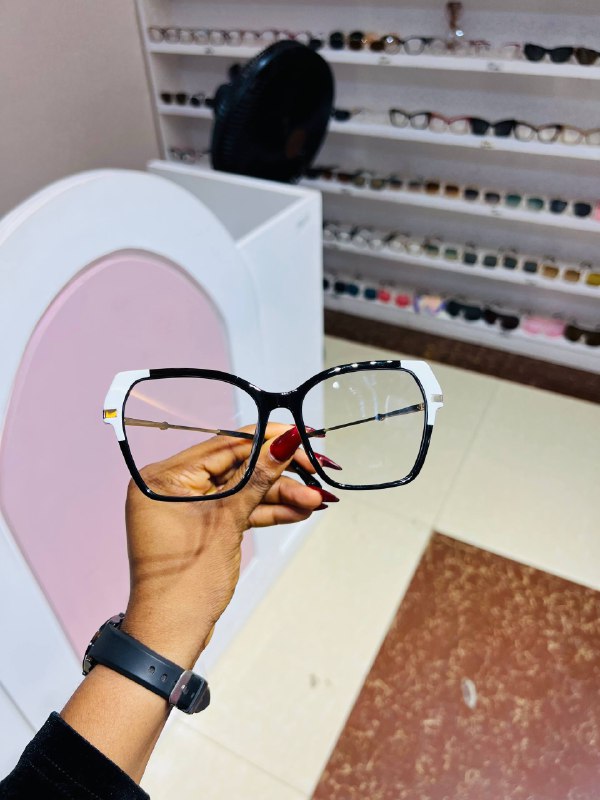 GLASSES 742 (CLEAR LENS,  BLUE LIGHT BLOCKING GLASSES)