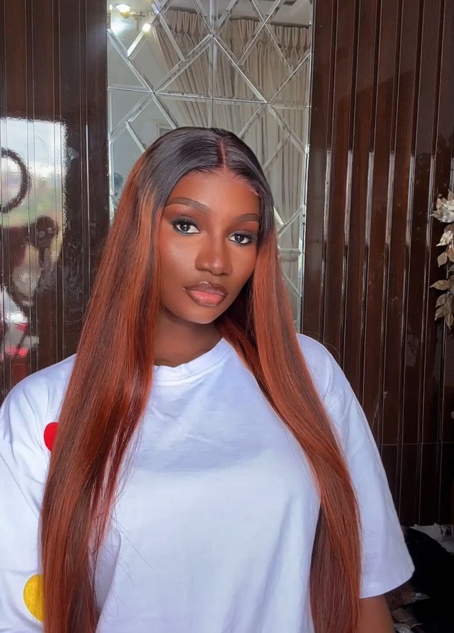26 INCHES BONE STRAIGHT 5 BY 6 CLOSURE MULTIPLE DONOR WIG(MBS/26/BH AVAILABLE)