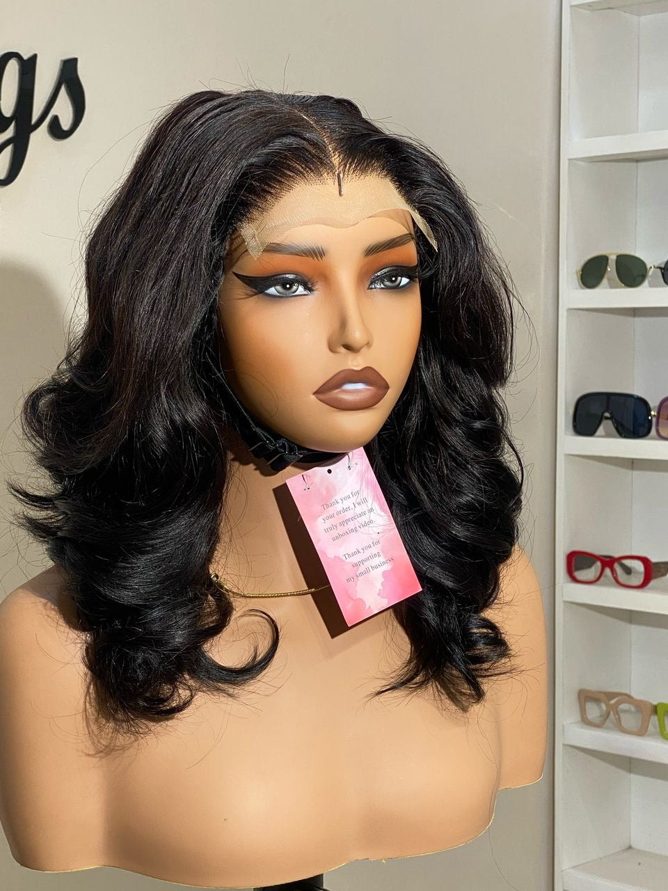 16 INCHES BOUNCY 5 BY 5 WIG(MBS/16/NC AVAILABLE)