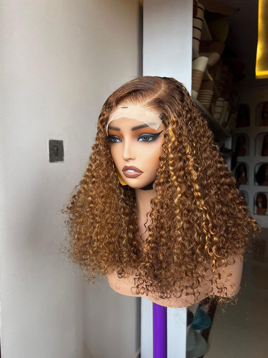 18 INCHES 5 BY 5 PIXIE CURL WIG(MPC/18/P AVAILABLE)