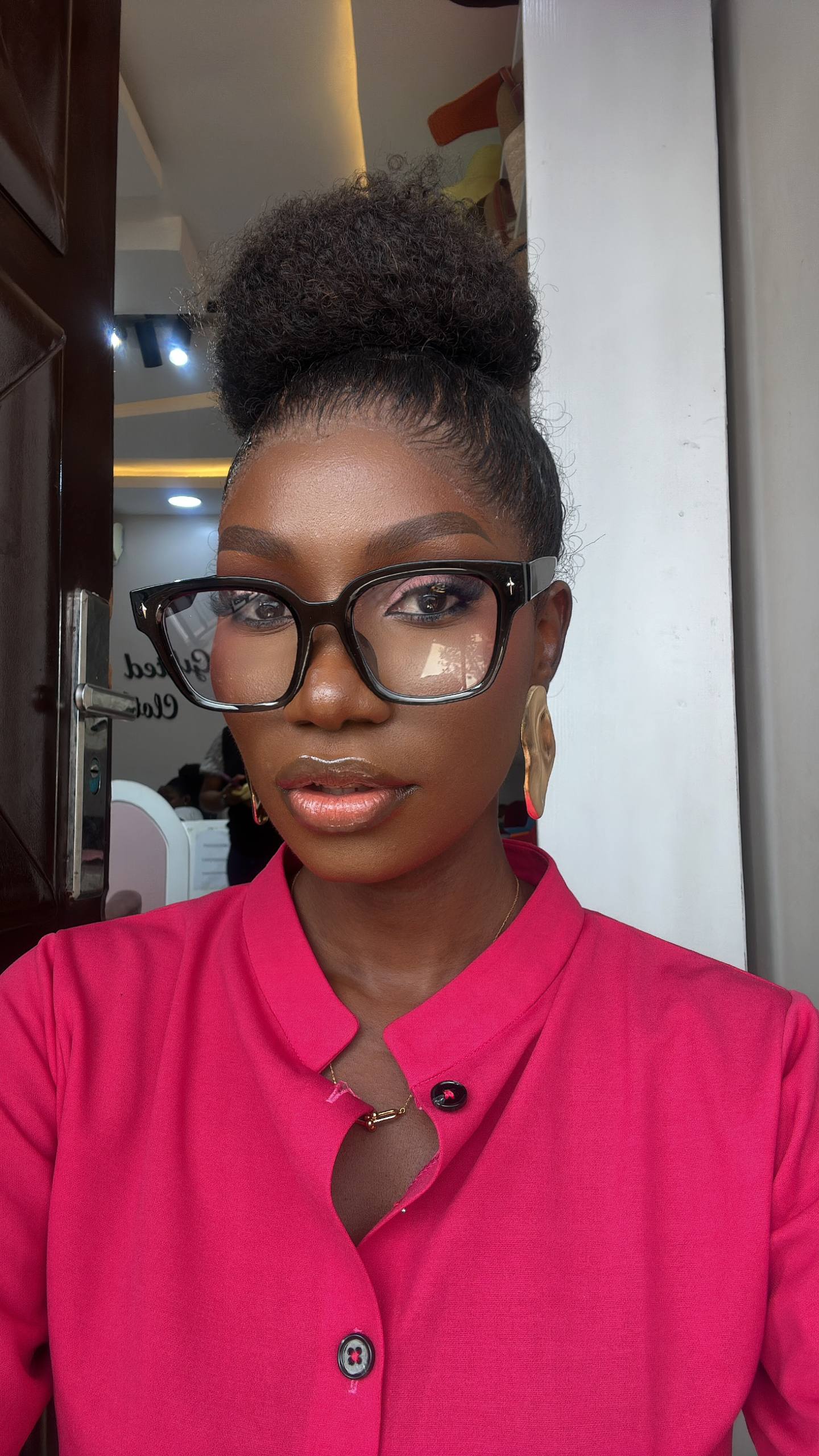 GLASSES 716 (CLEAR LENS  PRESCRIPTION FRAMES, BLUE LIGHT BLOCKING GLASSES)