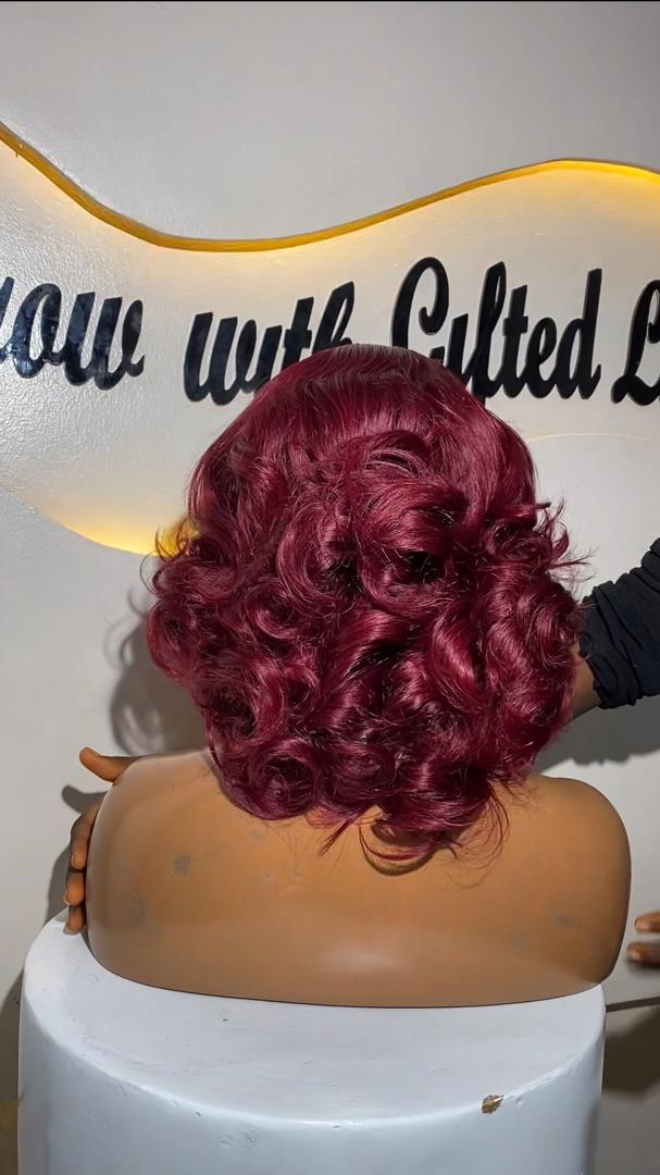 14 INCHES 5 BY 5 CLOSURE WAVY WIG(MWU/14/W AVAILABLE)