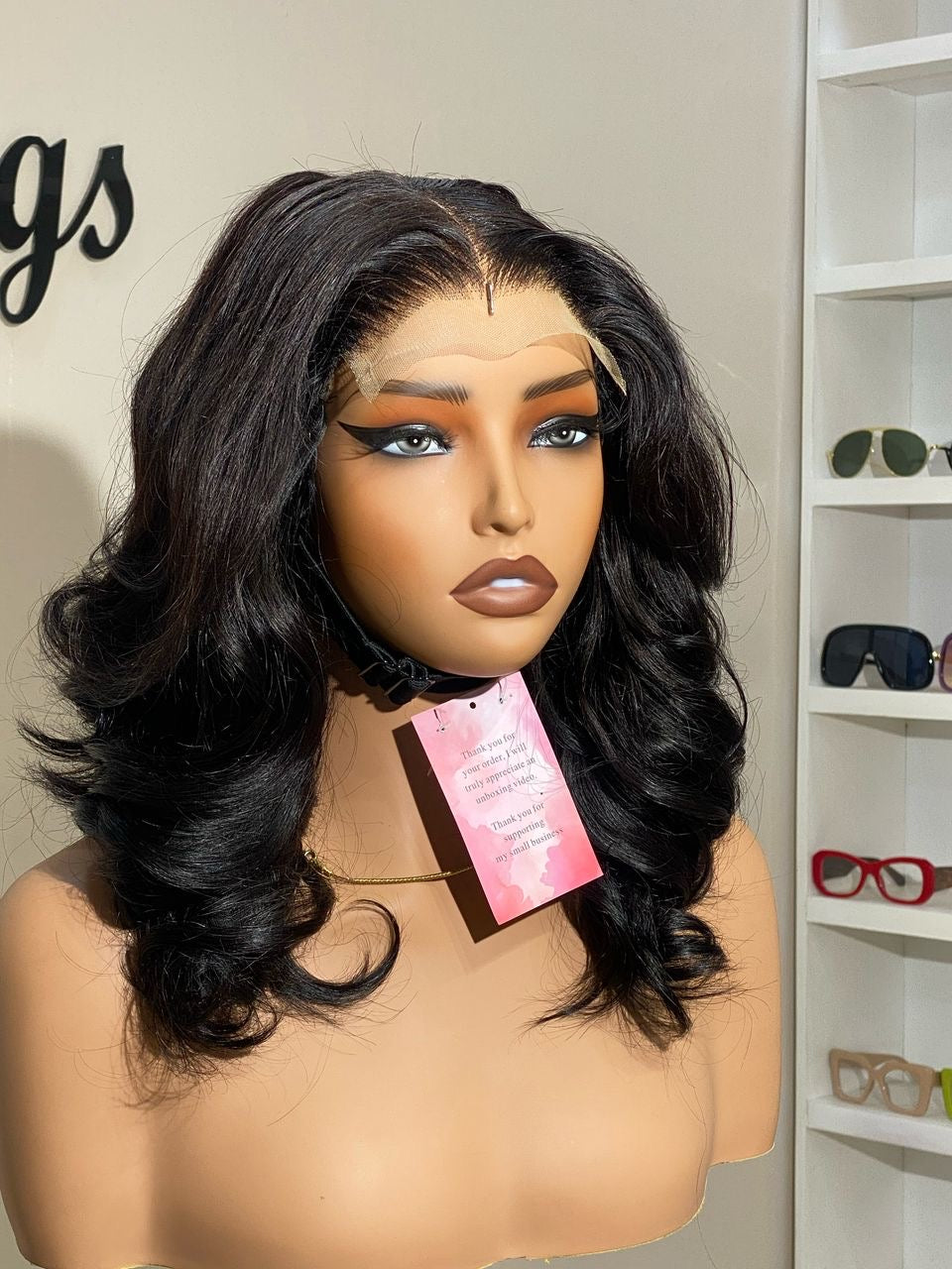 16 INCHES BOUNCY 5 BY 5 WIG(MBS/16/NC AVAILABLE)