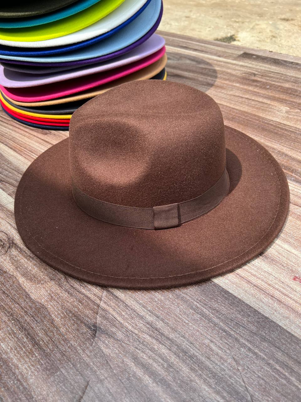 COLORED FEDORA HAT