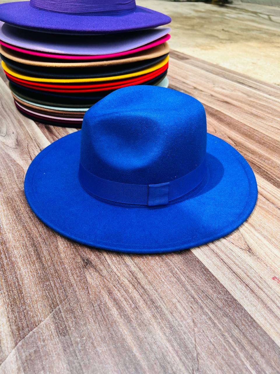 COLORED FEDORA HAT