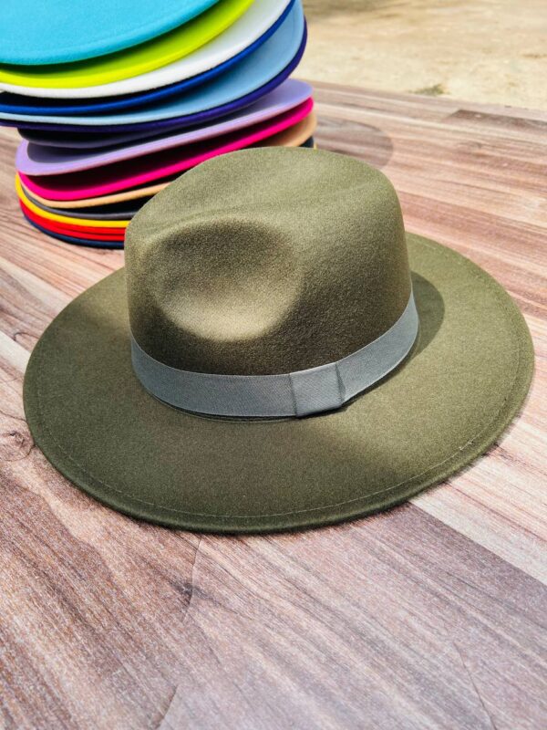 COLORED FEDORA HAT