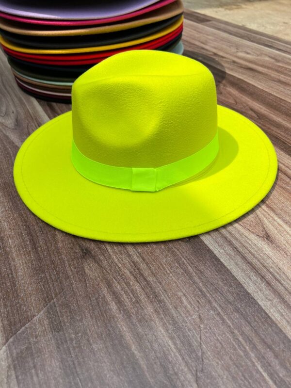 COLORED FEDORA HAT