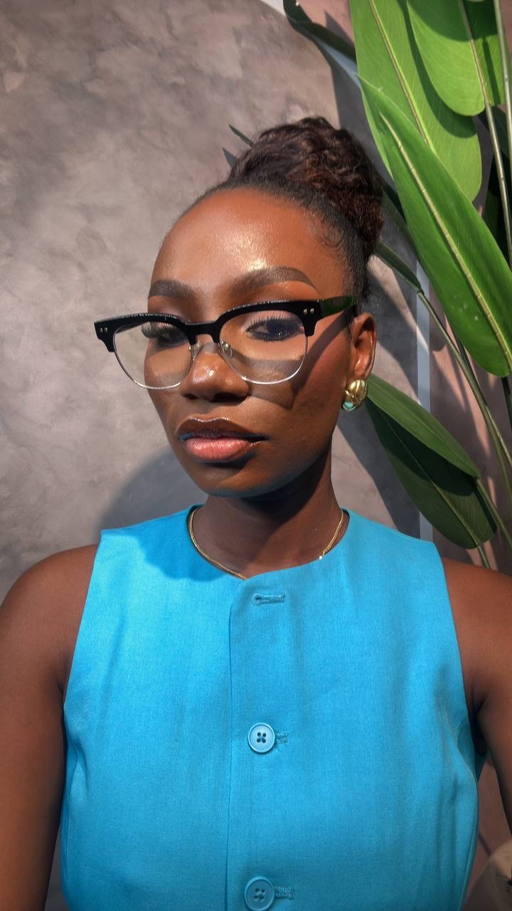 GLASSES 633(UNISEX CLEAR LENS BLUE LIGHT BLOCKING GLASSES)