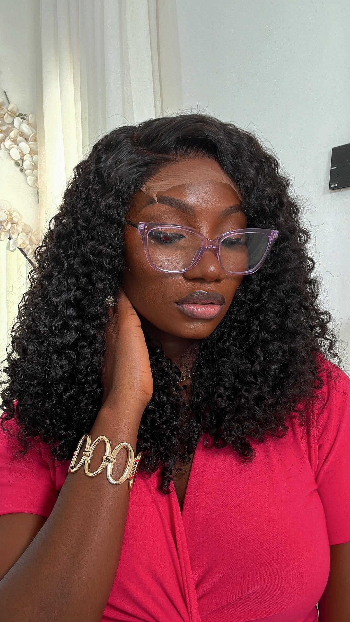 18 INCHES 5 BY 5 PIXIE CURL WIG(MPC/18/NC AVAILABLE)