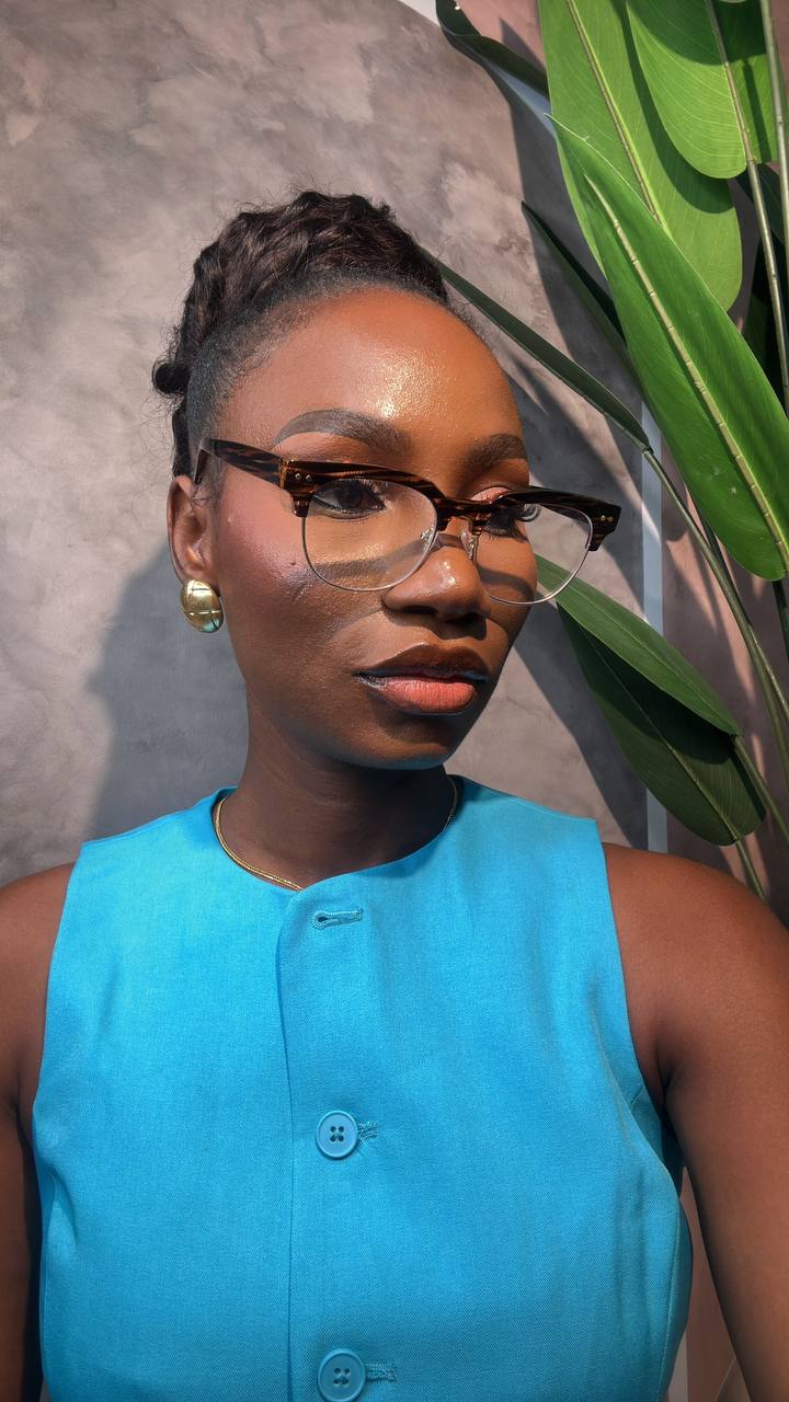 GLASSES 633(UNISEX CLEAR LENS BLUE LIGHT BLOCKING GLASSES)