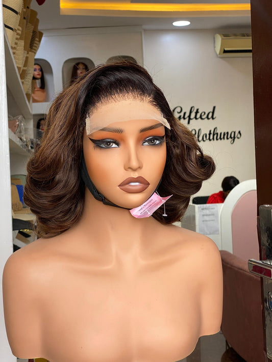12 INCHES FLIP BOUNCE 5 BY 5 WIG(MFB/12/B AVAILBLE)