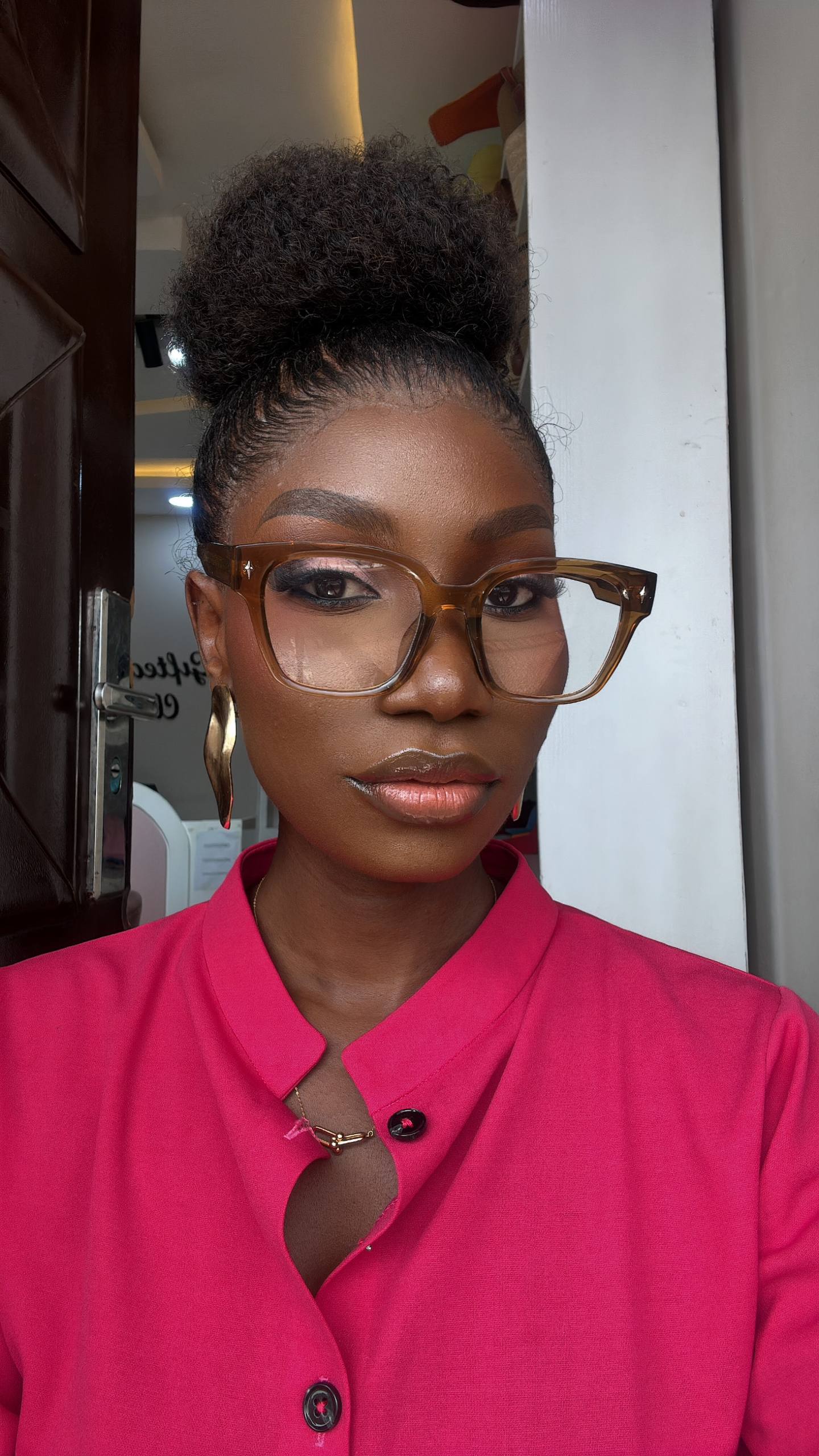 GLASSES 716 (CLEAR LENS  PRESCRIPTION FRAMES, BLUE LIGHT BLOCKING GLASSES)