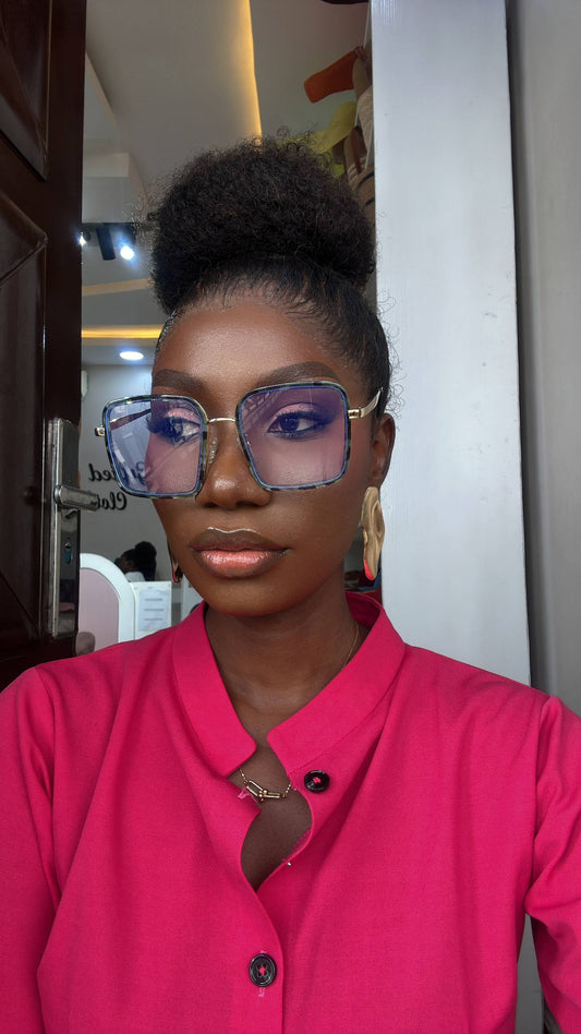 GLASSES 723 (CLEAR LENS  BLUE LIGHT BLOCKING GLASSES)