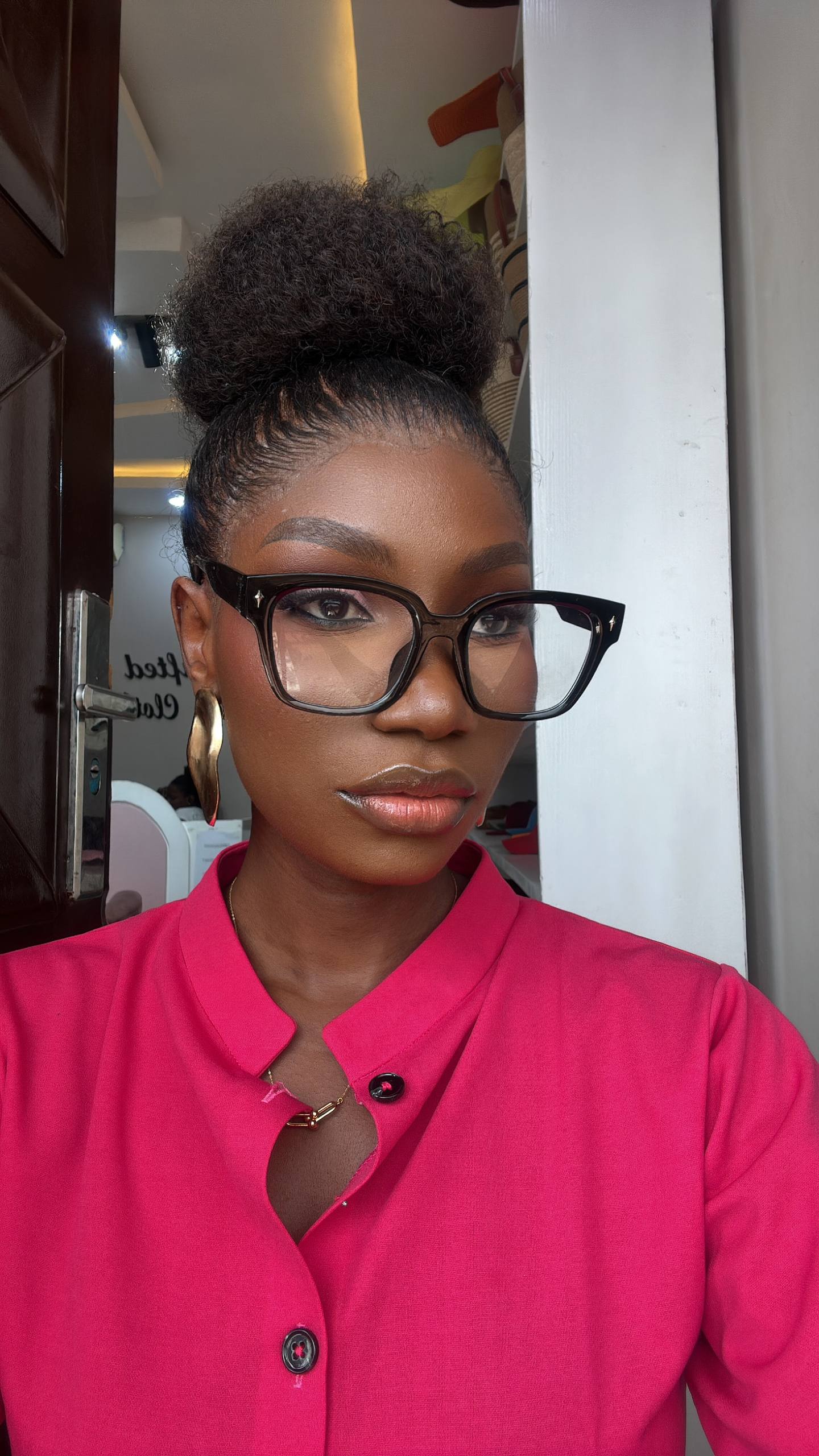 GLASSES 716 (CLEAR LENS  PRESCRIPTION FRAMES, BLUE LIGHT BLOCKING GLASSES)