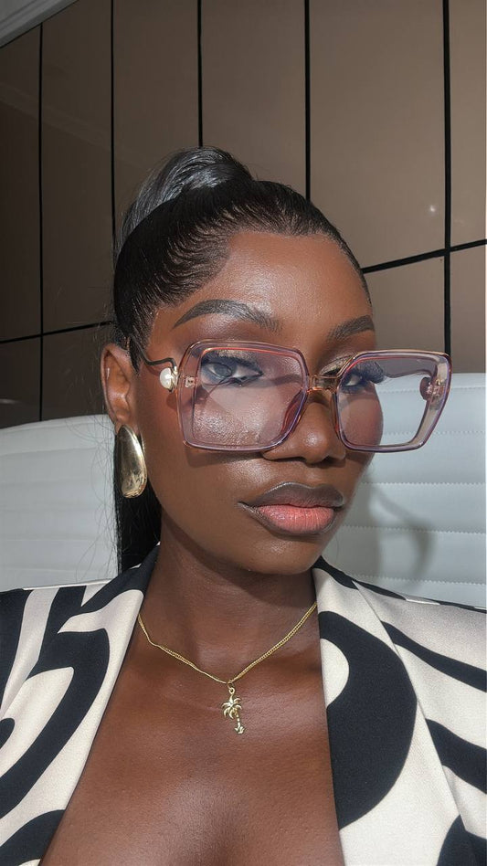 GLASSES  559(CLEAR LENS, BLUE LIGHT LIGHT BLOCKING GLASSES)