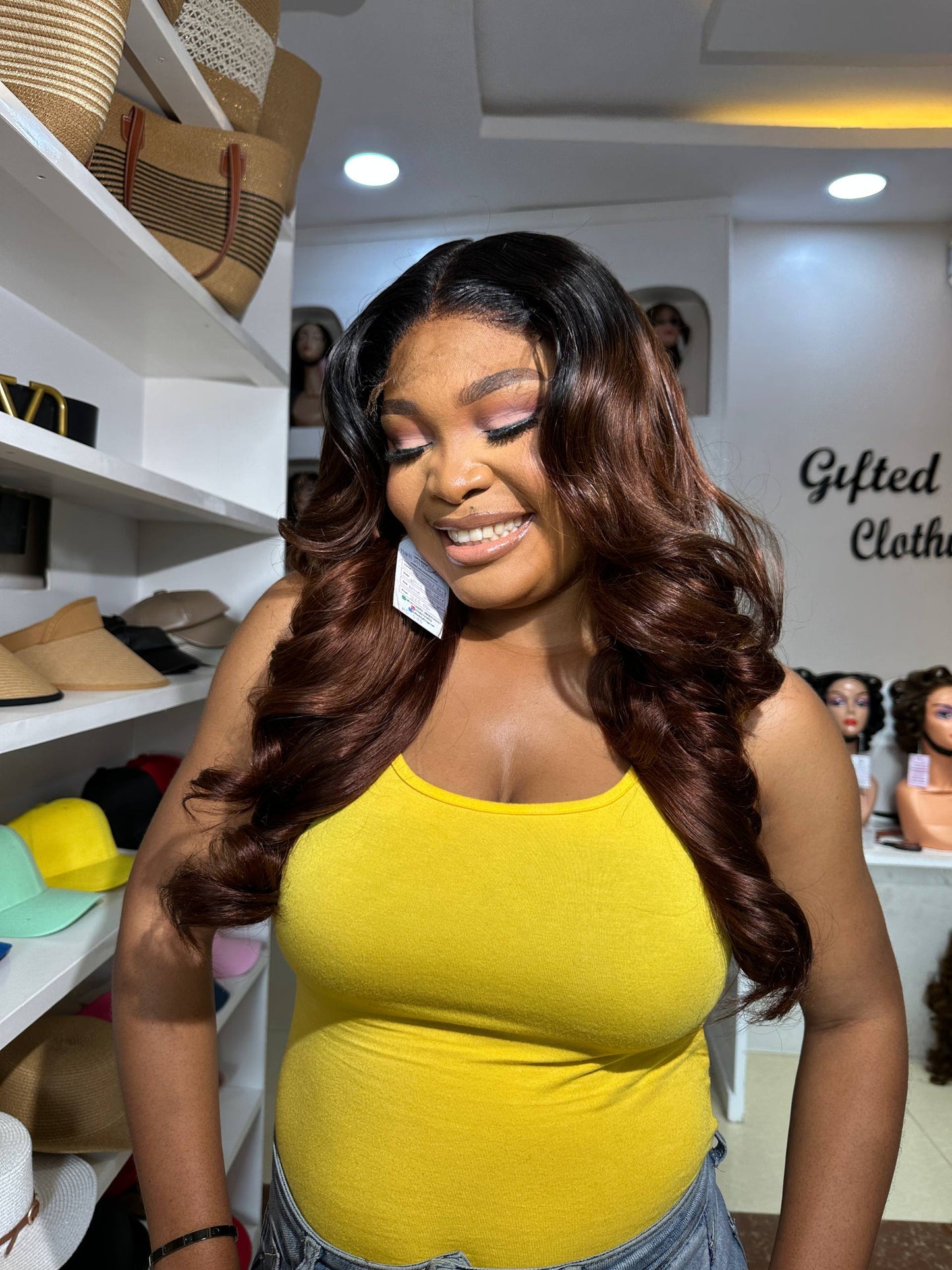 20 INCHES 5 BY 5 WAVY WIG HD LACE (AVAILABLE 001-HD)