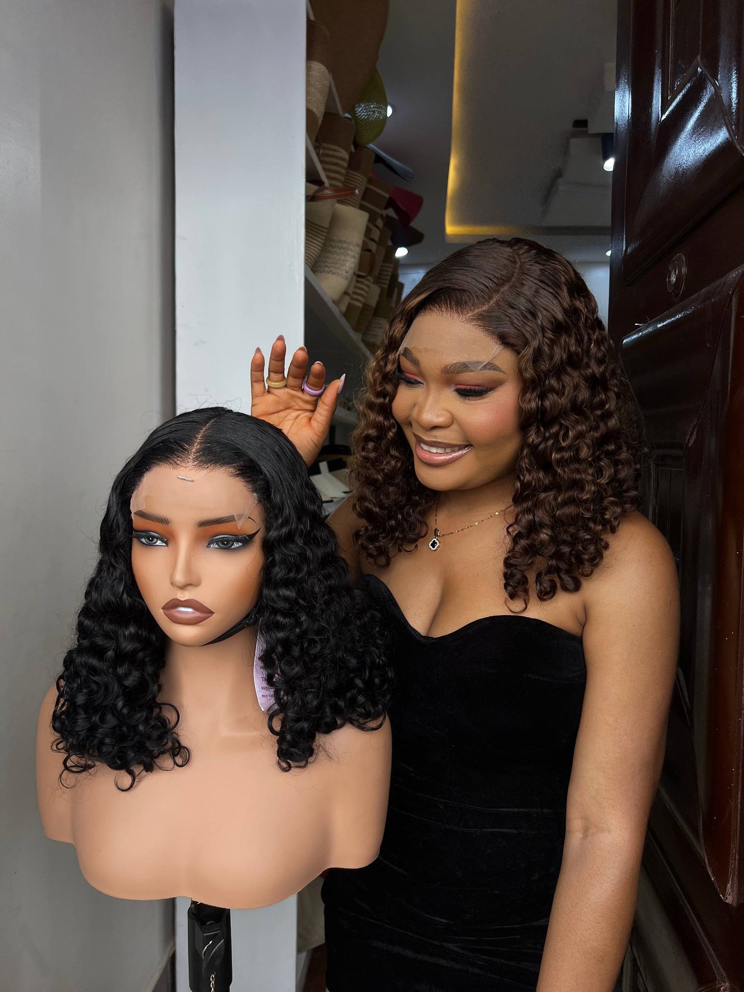 16 INCHES 5 BY 5 PIXIE CURL WIG  (068-GG PREORDER)