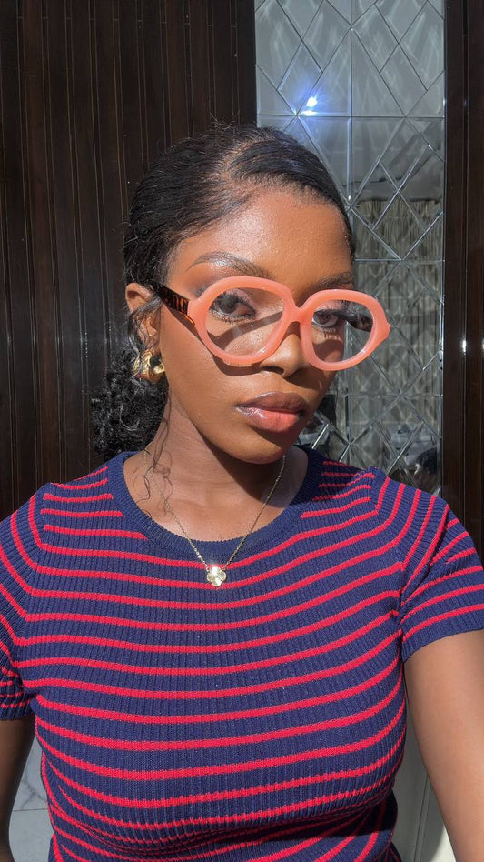 GLASSES 591(CLEAR LENS GLASSES)